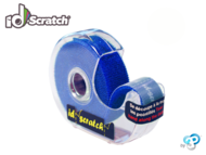 Scratch tape, ID-SCRATCH, dispenser box, 2,0 m, Blue Aqua